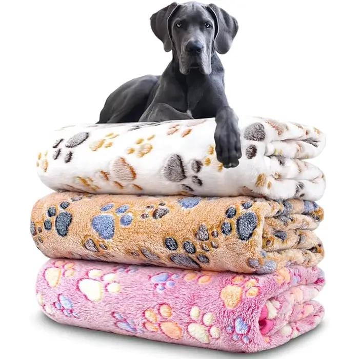 Couverture pour chien et chat en polaire douce et moelleuse