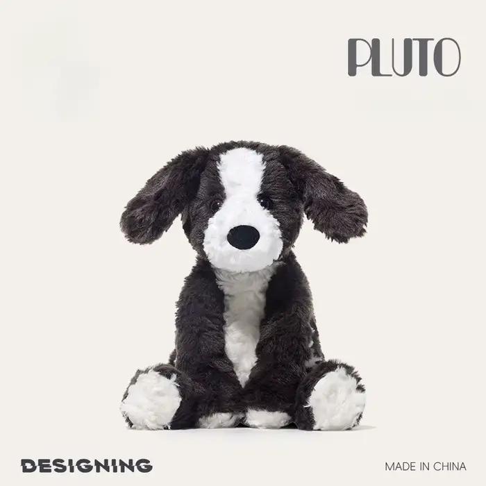 Peluche ultra douce et adorable : Border Collie assis