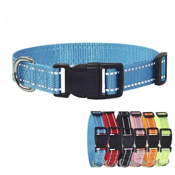 Ensemble collier et laisse pour chien en Nylon