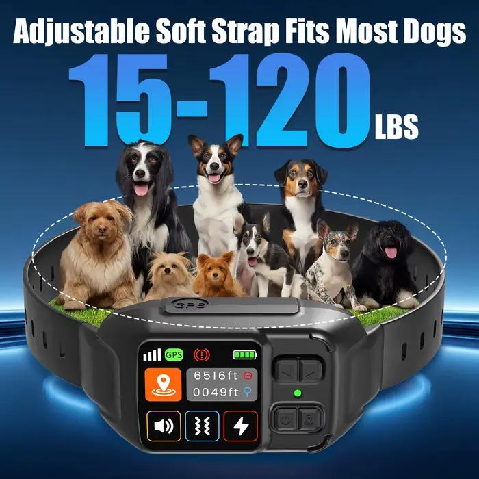 Système de clôture sans fil pour chien avec GPS