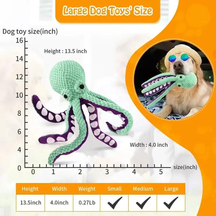 Jouet pour chien Octopus