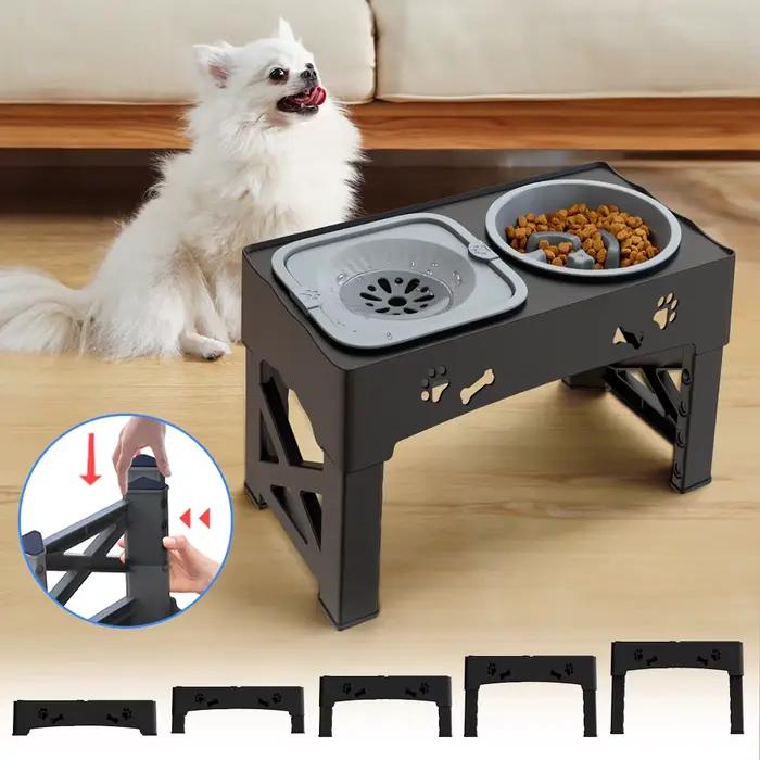 Mangeoire pour animaux de compagnie 3 en 1