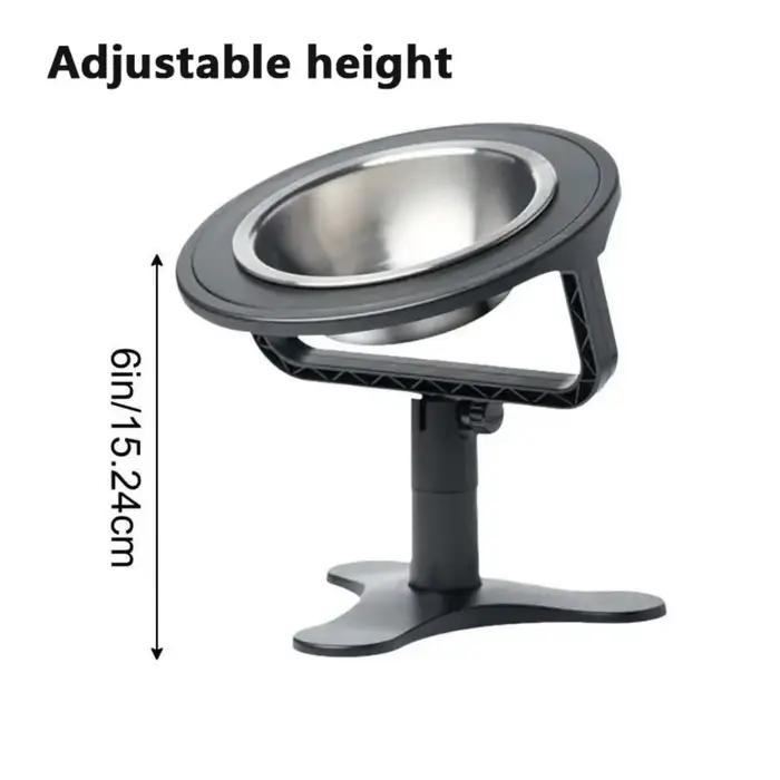 Support de gamelle surélevée pour chien à hauteur réglable