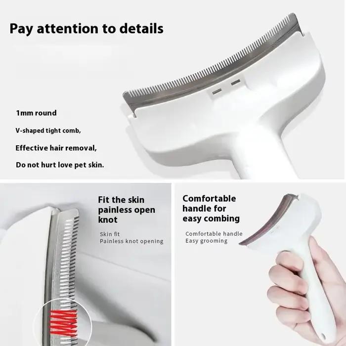 Brosse démêlante pour chiens et chats