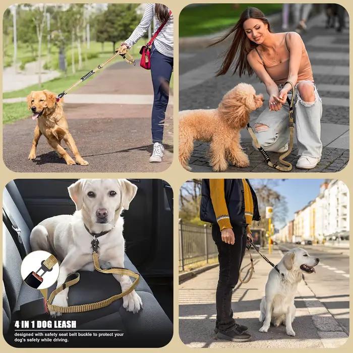 RapDuty-Laisse artificiel astique pour Chiens Moyens et Grands