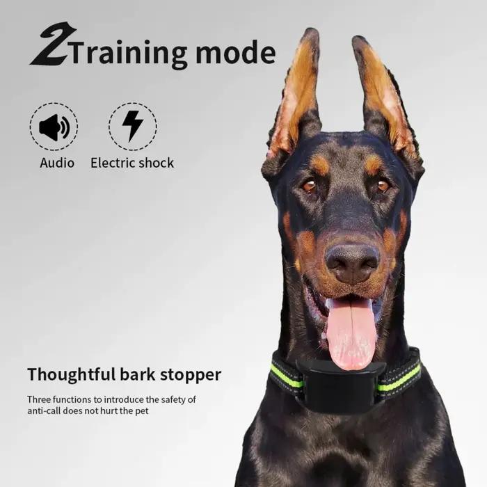 Collier anti-aboiement électrique pour animaux de compagnie