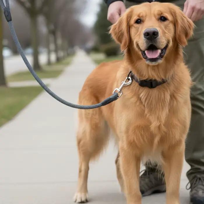 Laisse courte pour chien