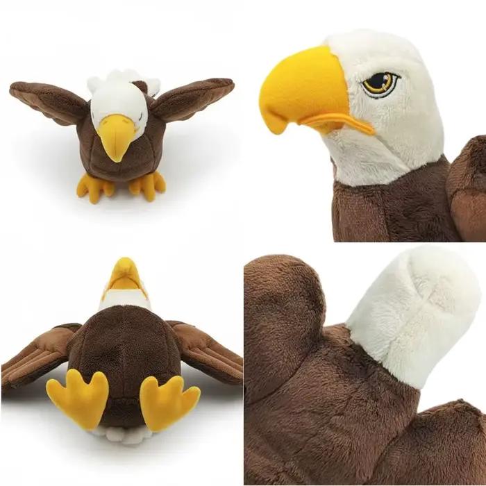 Jouet pour chien en peluche grand aigle chauve