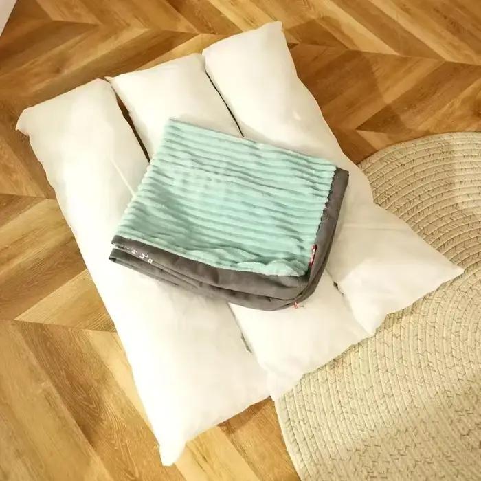 Lit pour chien chenil lavable quatre saisons grand canapé pour animaux de compagnie Plus velours côtelé épais coussin de sommeil profond tapis pour chiots pour chiens de petite à grande taille