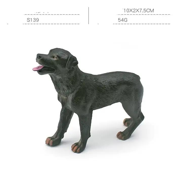 Figurines de chiens mignons en PVC