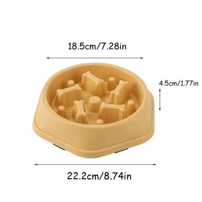 Bols d'alimentation lente pour chats et chiens