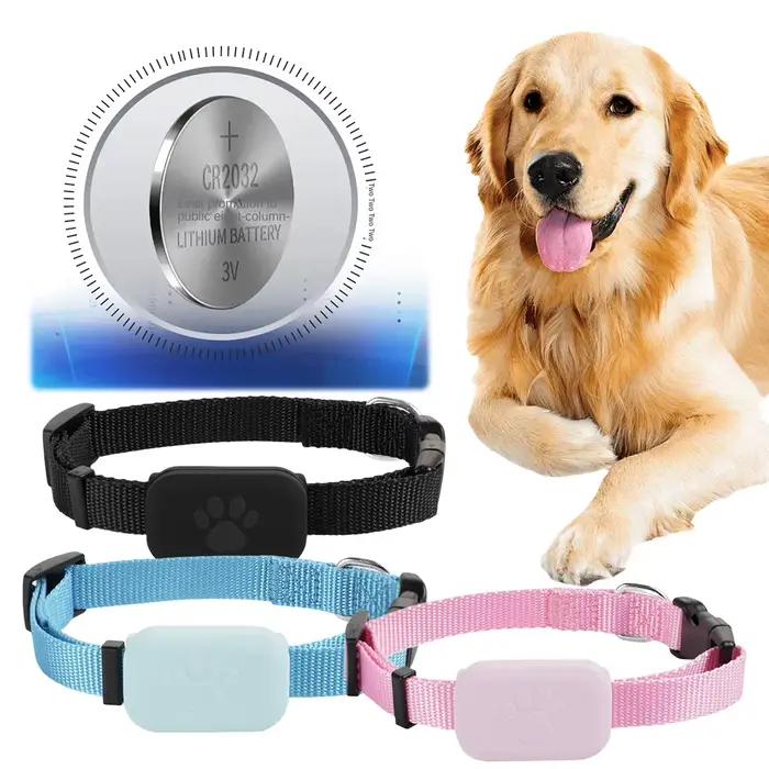 Collier réglable avec traceur GPS Bluetooth pour animaux de compagnie