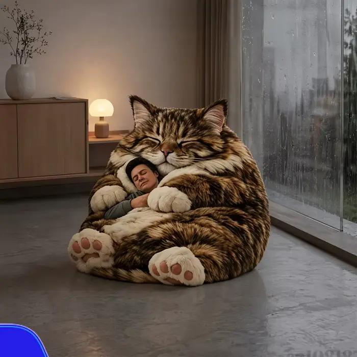 Sac de couchage géant en forme d'animal