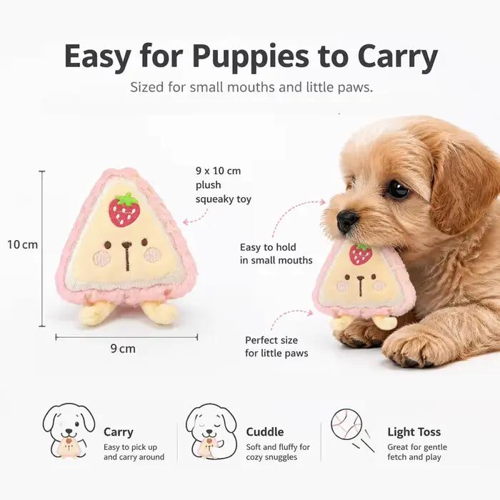Jouets en peluche couineurs pour chiens