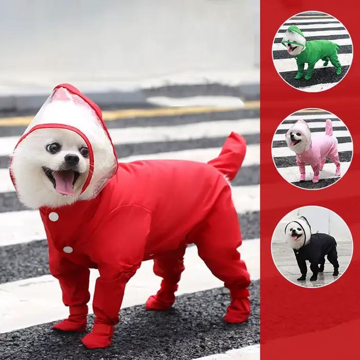 Vêtements imperméables pour petits chiens