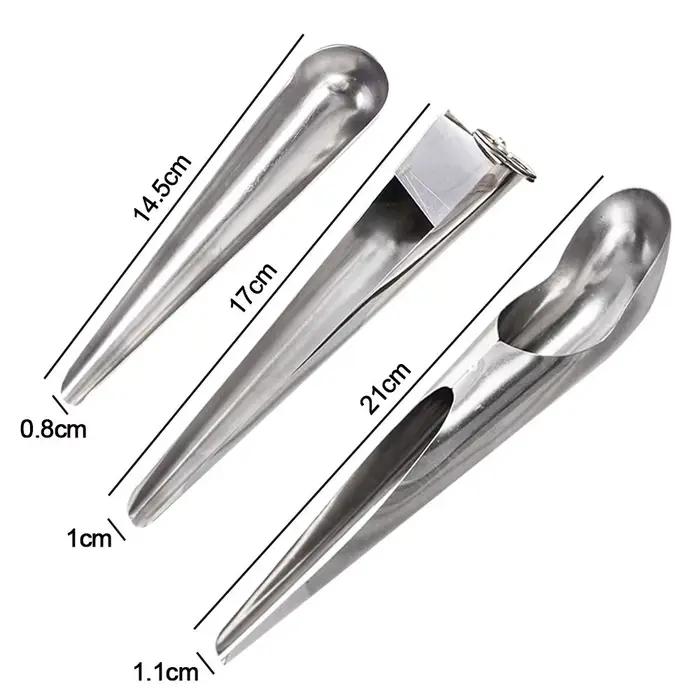 Lot de 3 cuillères à nourriture pour oiseaux