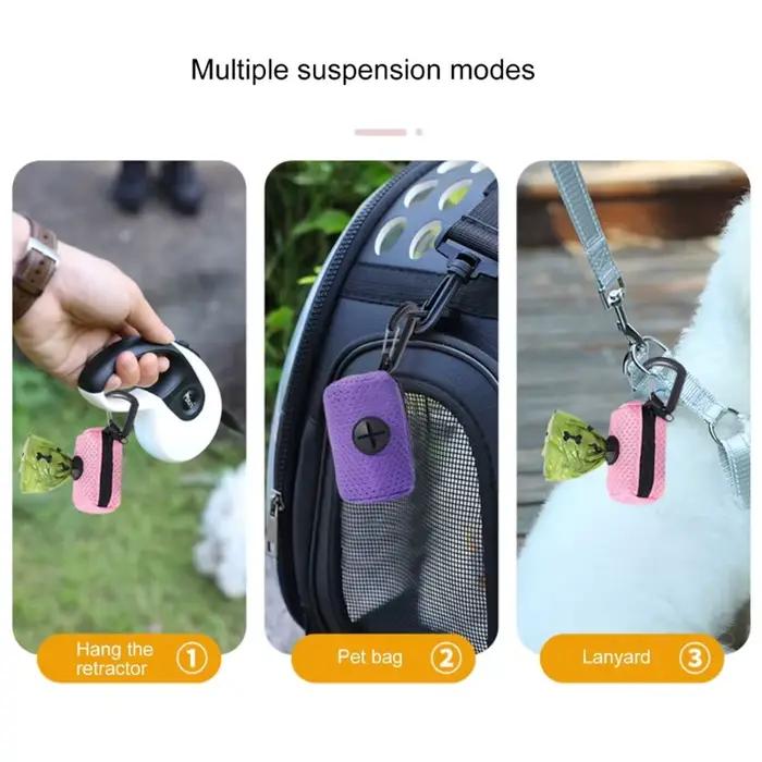 Distributeur de sacs à déjections canines