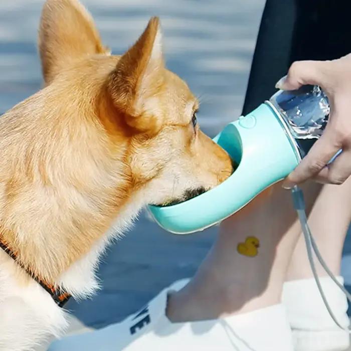 Bouteille d'Eau Portable Personnalisée pour Chien et Chat