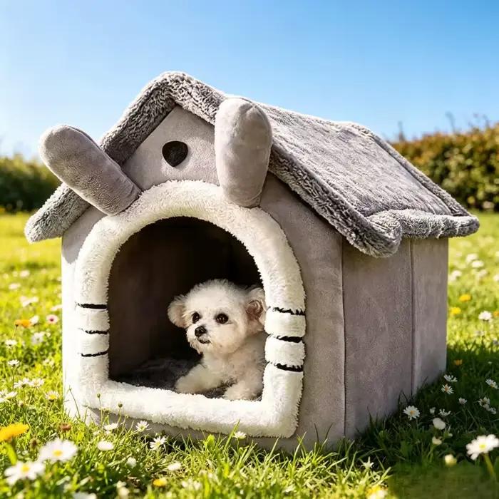 Nichoir d'intérieur chaud pour chien