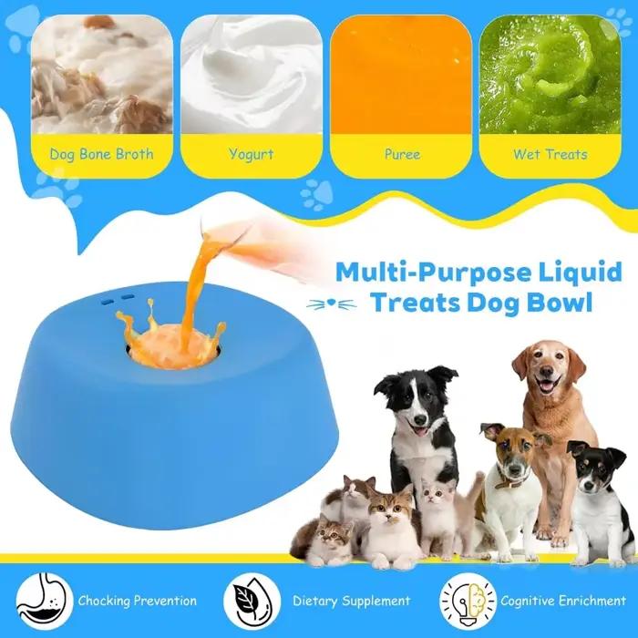 Bol pour chien à mangeoire lente Anti-étouffement