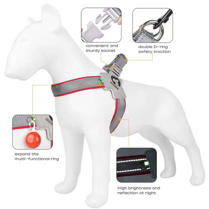 Harnais réglable pour chien