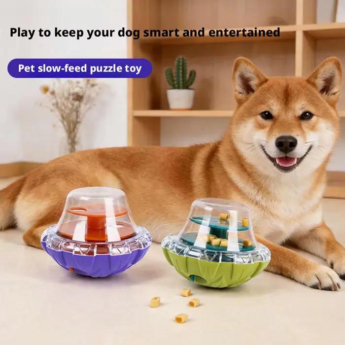 Jouet distributeur interactif anti-fuite pour animaux de compagnie