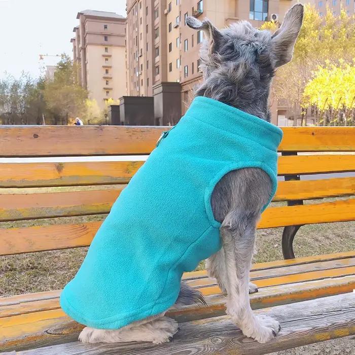 Vêtements chauds en polaire pour chiens