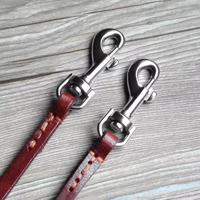 Double laisse pour deux petits chiots