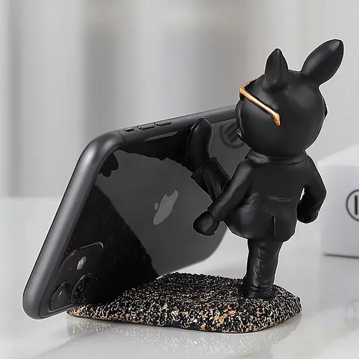 Statue de bouledogue français