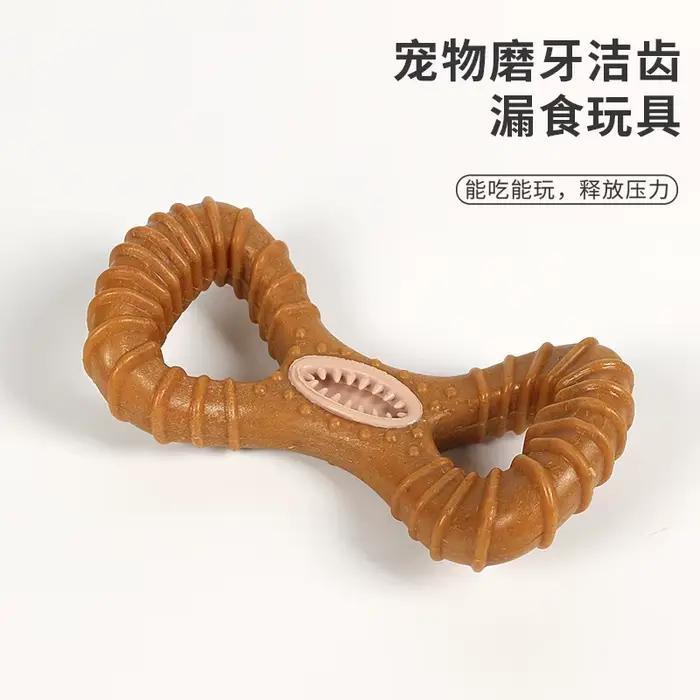 Jouet pour chien durable et résistant aux morsures, distribue des friandises, aide à nettoyer les dents, éducatif et interactif, accessoires pour animaux de compagnie