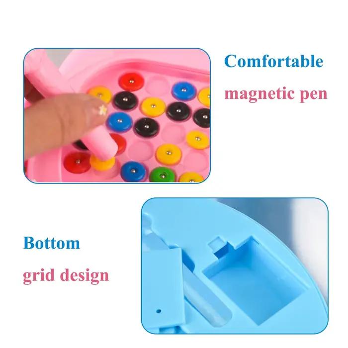 Tableau magnétique pour enfants avec stylo et perles
