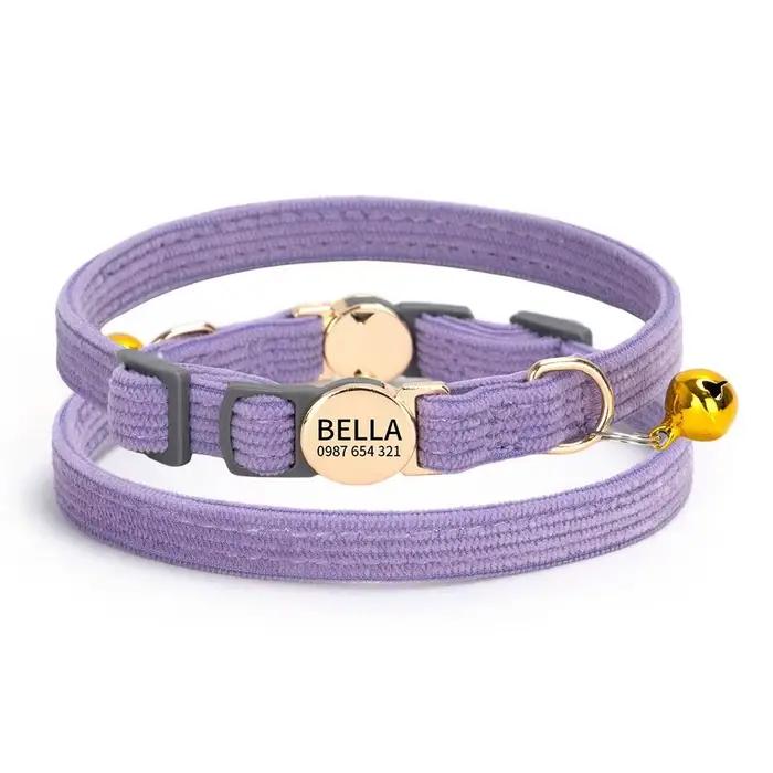 Collier personnalisé pour chat