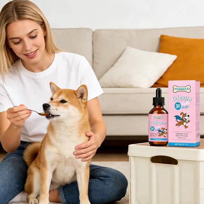 Nourriture essentielle à base de collagène pour chiens