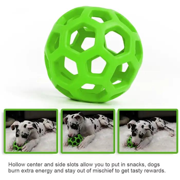 Jouet pour chien en caoutchouc avec cloche