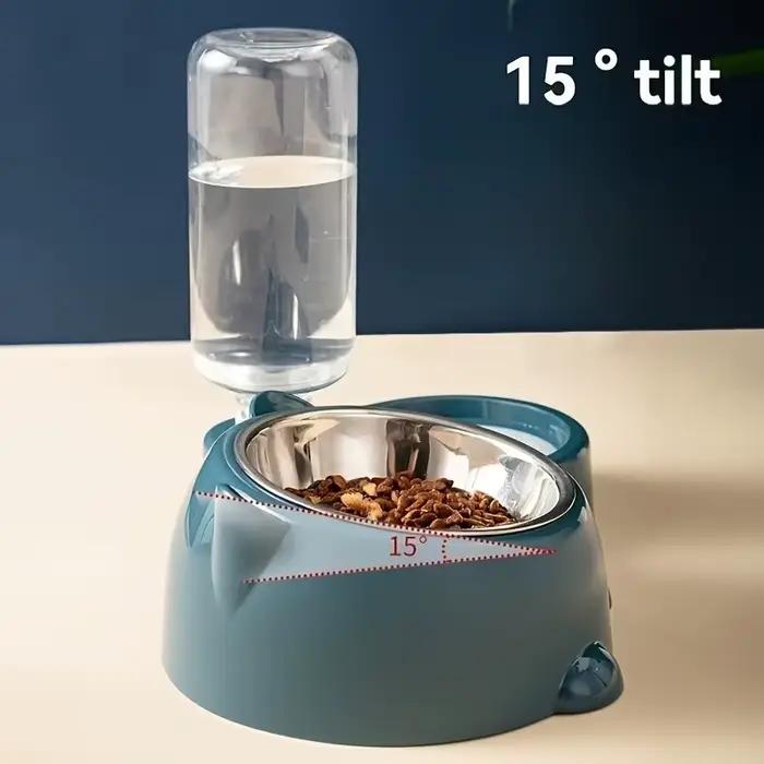 Mangeoire automatique pour animaux de compagnie et distributeur d'eau