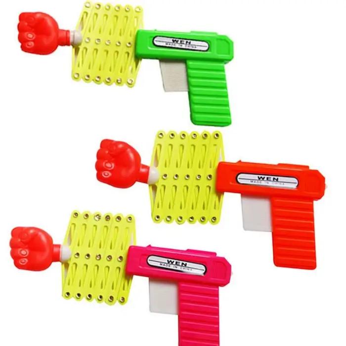 Pistolet de farce rétractable en forme de poing