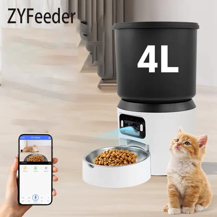 4L mangeoire automatique pour chat animal de compagnie intelligent