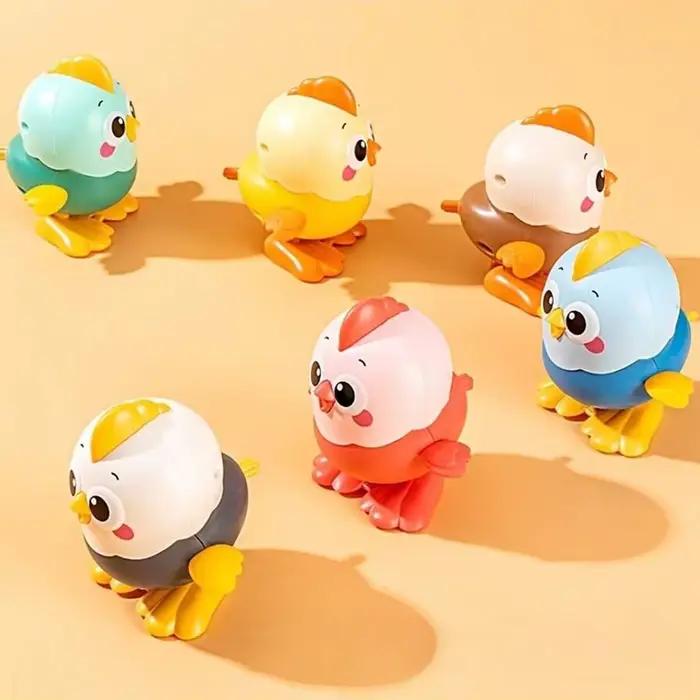 Jouet de poulet sautant de dessin animé mécanique