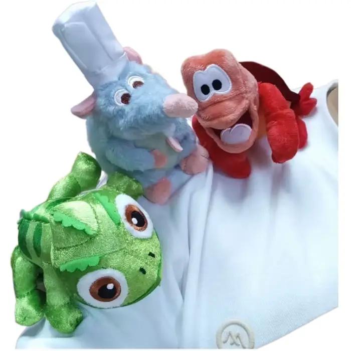 Peluche magnétique Sebastian Ratatouille Caméléon 16 cm