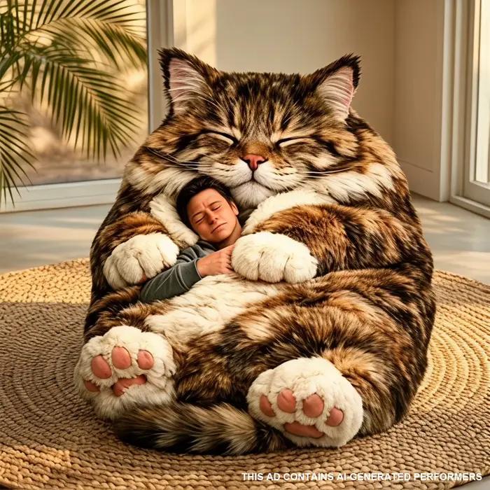 Sac de couchage géant en forme d'animal