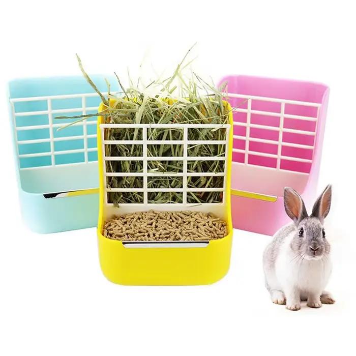 Cage accessoires support d'alimentation pour animaux de compagnie cochon d'inde petits