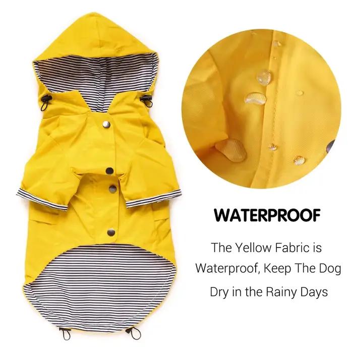 Manteau imperméable pour chien