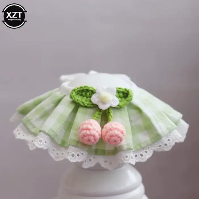 Collier en dentelle pour chien
