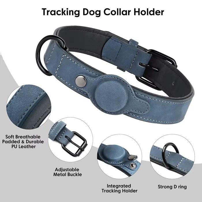 Collier de chien en cuir PU colliers pour animaux de compagnie de haute qualité