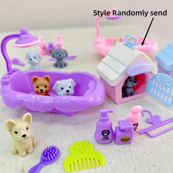 Mignon chien panier pour animaux de compagnie jouets de famille