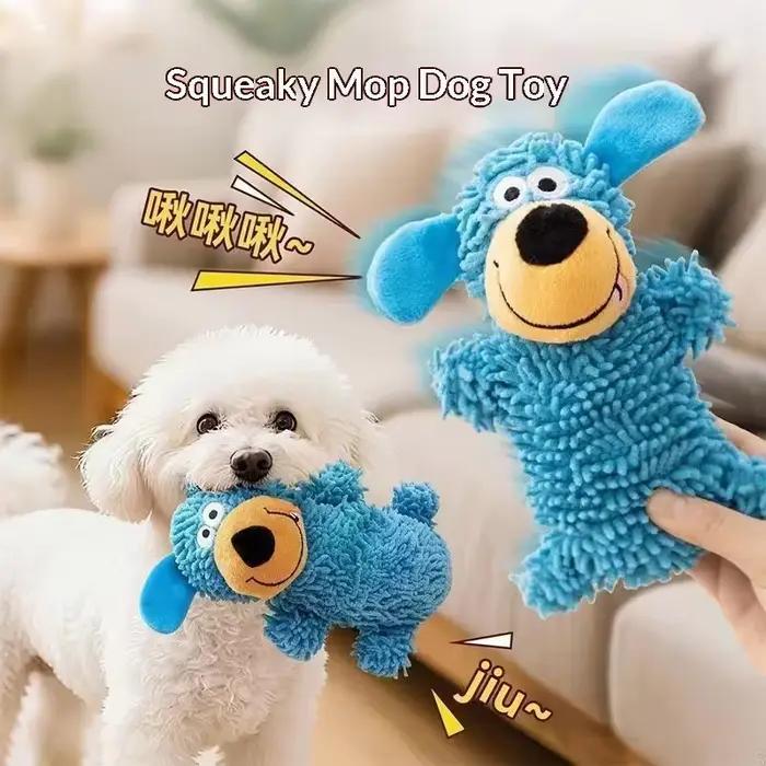 Peluche durable couineuse pour chien
