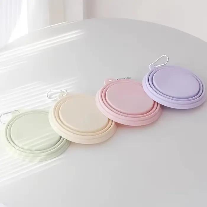 Bol pliable en silicone pour animaux de compagnie
