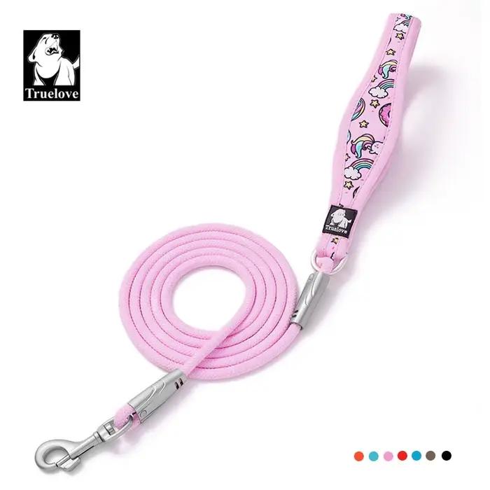 TRUELOVE TLL25761 laisse pour animaux de compagnie confortable et résistante à l'usure poignée en néoprène SBR tissage et résistant aux déchirures en Polyester à haute dentaire