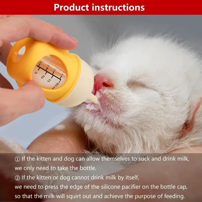 Bouteille d'alimentation pour chiots et chatons de 20 ml