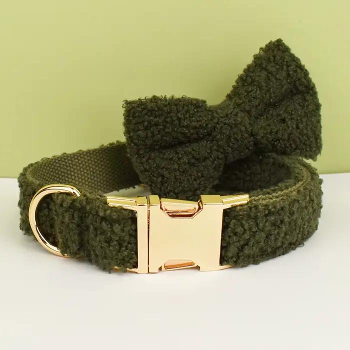 Collier pour chien fait main